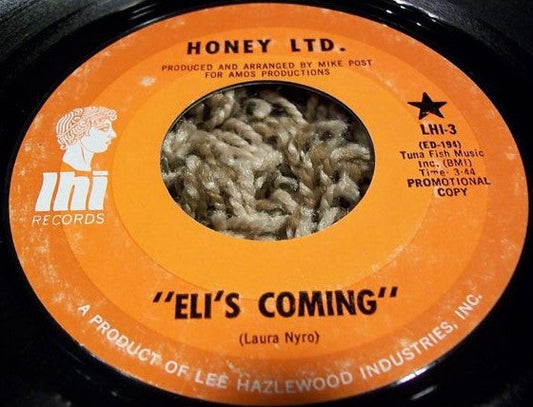 Honey Ltd. - Eli's Coming / Silk 'N Honey | Very Good Plus (VG+) Generic--