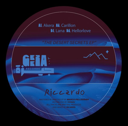 Riccardo - (PRESALE) The Desert Secrets EP (VINYL) | Mint (M) Mint (M)-