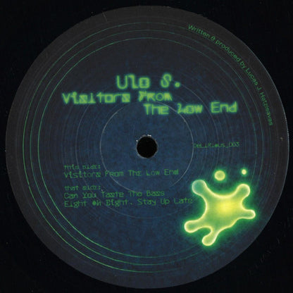Ulo S. - Visitors From The Low End (VINYL 12" Delirious_Records DeLiRious_003) | NEW-