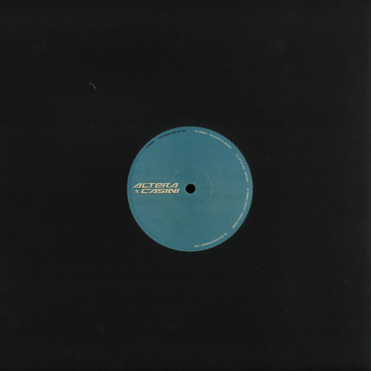 Various - The Hidden Way Out EP (VINYL 12" ALTERA CASINI ALCA001) | NEW Mint (M) Mint (M)-