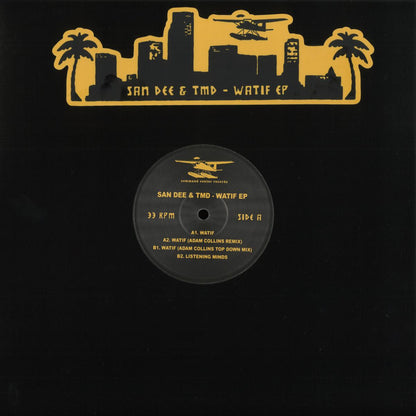 San Dee & TMD - Watif EP (VINYL 12" Command Center CCRE001) | NEW Mint (M) Mint (M)-