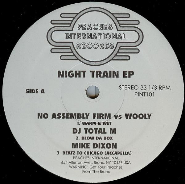 Various - Night Train EP (VINYL) | Good Plus (G+) Generic-