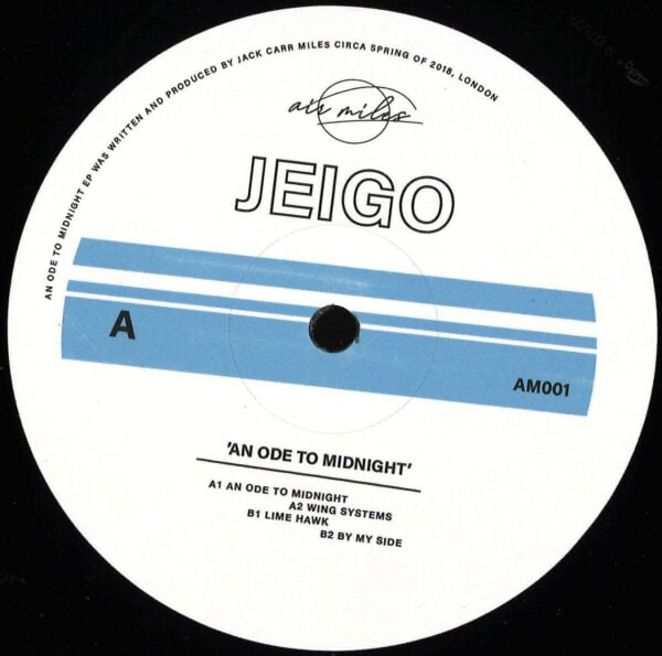 Jeigo - An Ode To Midnight (2026 repress) (VINYL) | Mint (M) Mint (M)-