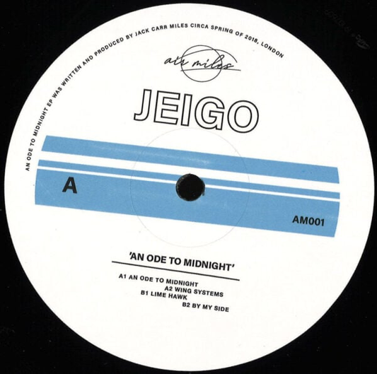 Jeigo - An Ode To Midnight (2026 repress) (VINYL) | Mint (M) Mint (M)-