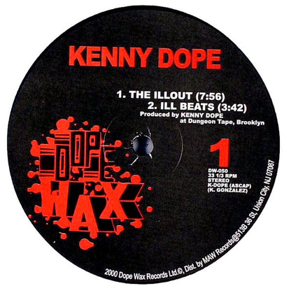 Kenny "Dope" Gonzalez - The Illout (VINYL) | Very Good (VG) Generic-