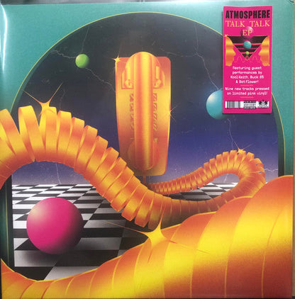 Atmosphere (2) - Talk Talk EP (PINK VINYL) | Mint (M) Mint (M)-