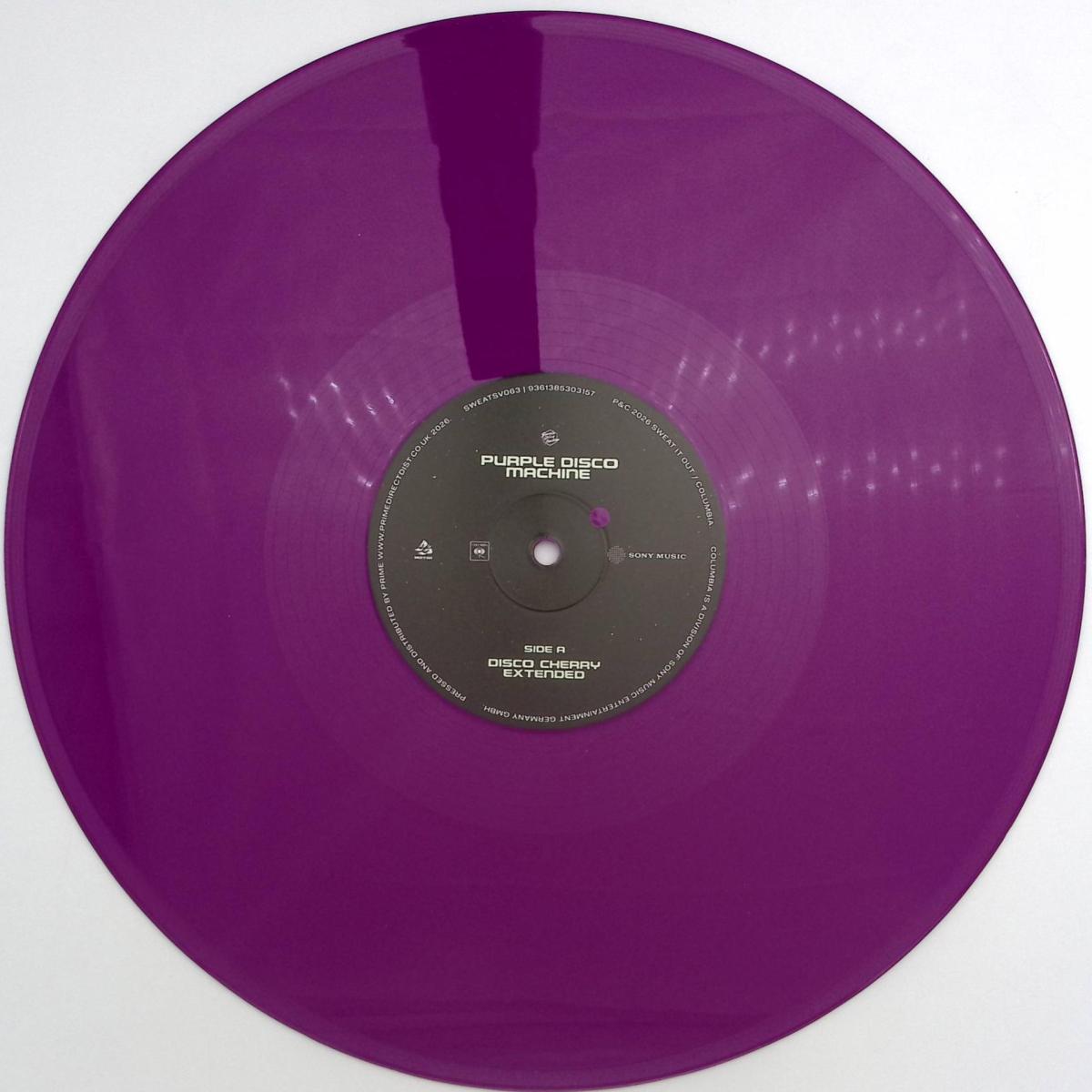 Purple Disco Machine - Disco Cherry (PURPLE CHERRY VINYL 12" SWEAT IT OUT SWEATSV063) | NEW Mint (M) Mint (M)-