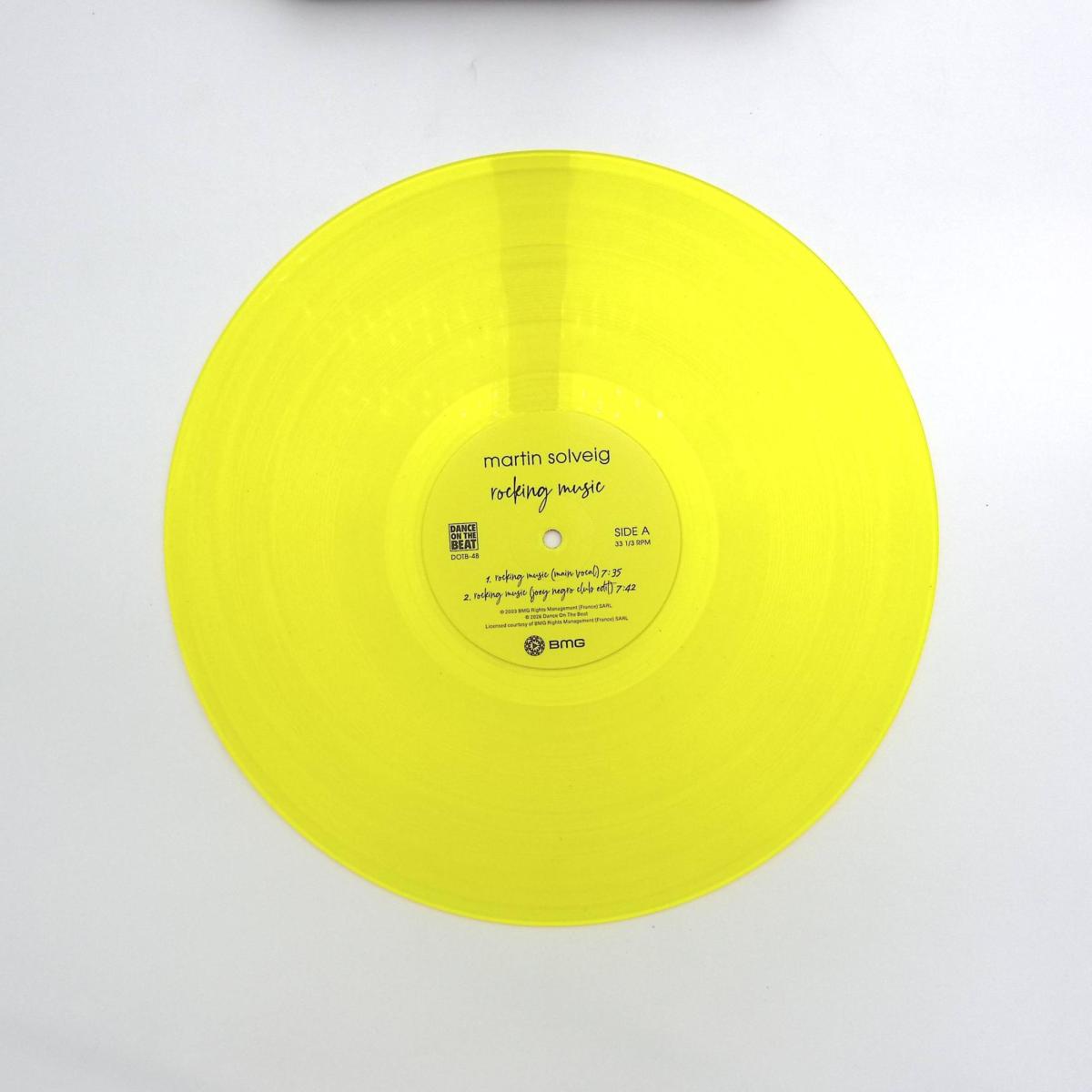 Martin Solveig - Rocking Music / Everybody (YELLOW VINYL 12" Dance On The Beat DOTB-48) | NEW-