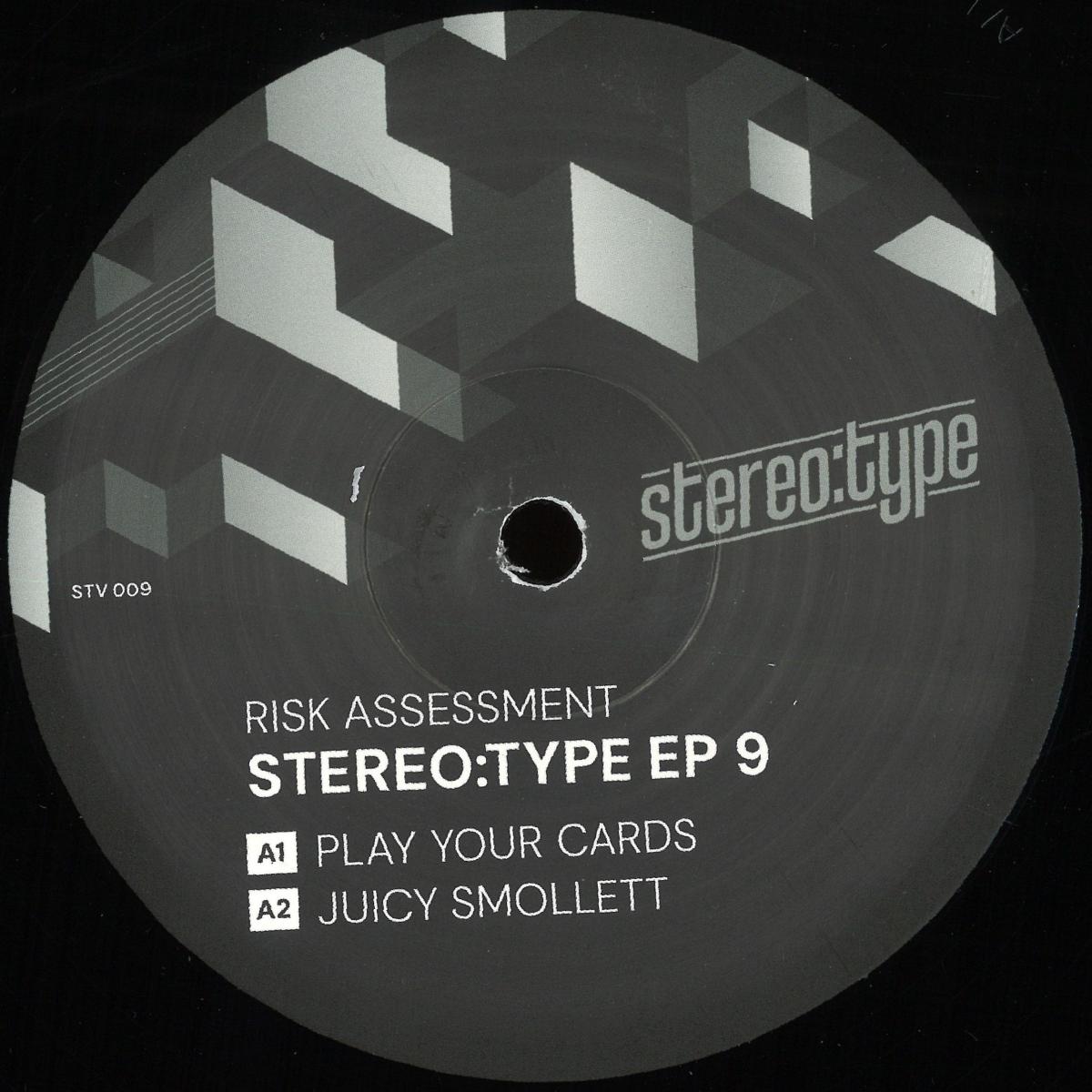 Risk Assessment - (PRESALE 08/12/26) Stereo:type EP 9 (VINYL 12" Stereo:type STV009) | NEW Mint (M) Mint (M)-