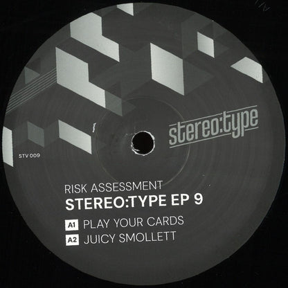 Risk Assessment - (PRESALE 08/12/26) Stereo:type EP 9 (VINYL 12" Stereo:type STV009) | NEW Mint (M) Mint (M)-