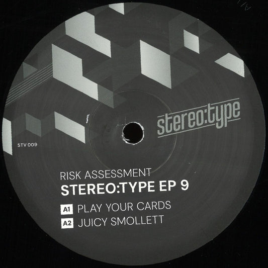 Risk Assessment - (PRESALE 08/12/26) Stereo:type EP 9 (VINYL 12" Stereo:type STV009) | NEW Mint (M) Mint (M)-