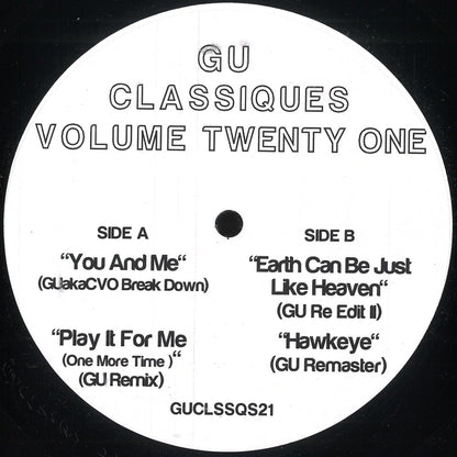 Glenn Underground - Classiques Vol 21 (VINYL 12" GU Classiques GUCLSSQS21) | NEW Mint (M) Mint (M)-