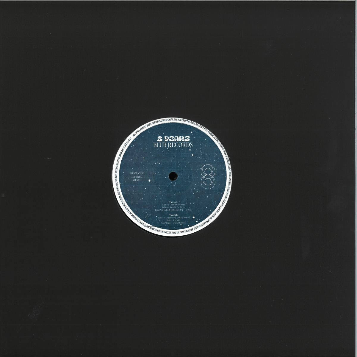 Various - 8 Years Of Blur Records Vol 1 (VINYL 12" Blur BLURWAX013 2026) | NEW Mint (M) Mint (M)-