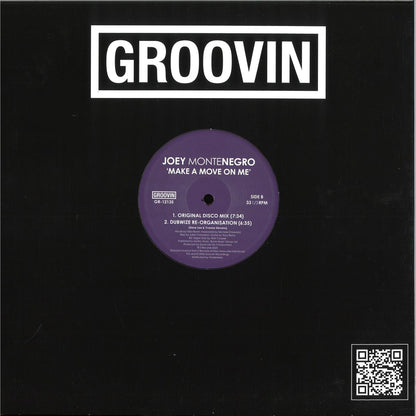 Joey Montenegro - Make A Move On Me (VINYL 12" Groovin Recordings GR-12135) | NEW Mint (M) Mint (M)-