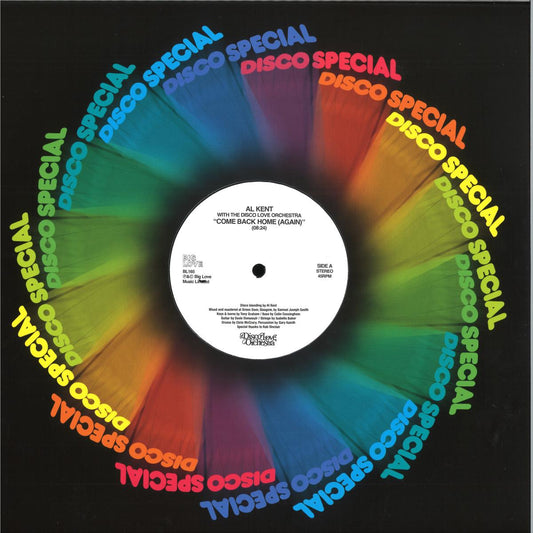 Al Kent with The Disco Love Orchestra - Come Back Home (Again) (VINYL 12" Big Love BL165 2026) | NEW-