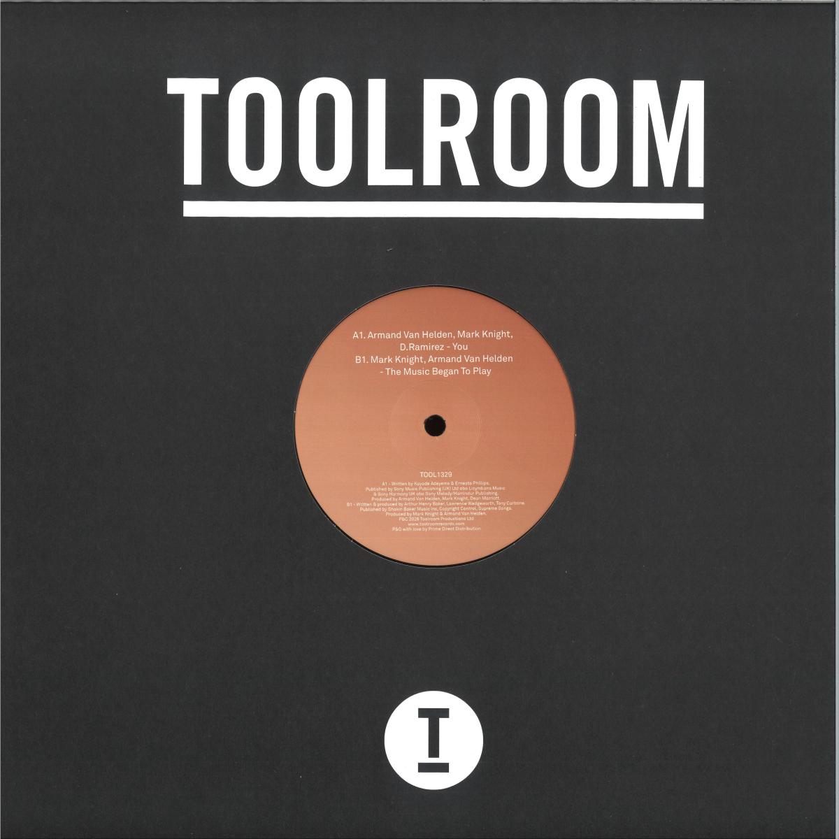 Armand Van Helden / Mark Knight / D.Ramirez - You / The Music Began To Play (VINYL 12" Toolroom Records TOOL1329) | NEW Mint (M) Mint (M)-