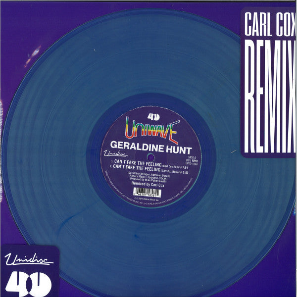 Can't Fake The Feeling (Carl Cox Remix) | Mint (M) Mint (M)-