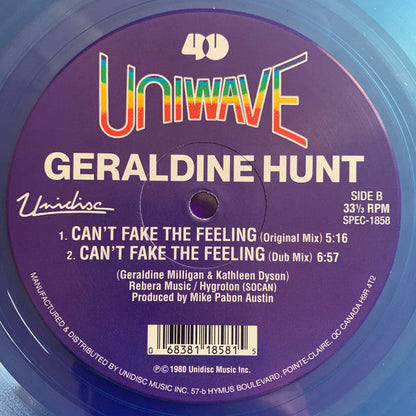 Can't Fake The Feeling (Carl Cox Remix) | Mint (M) Mint (M)-