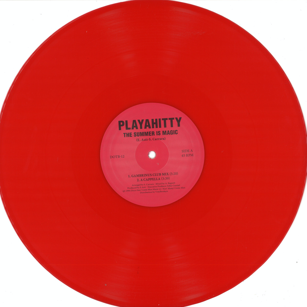 Playahitty - (PRESALE TBD) The Summer Is Magic (RED VINYL) | Mint (M) Mint (M)-