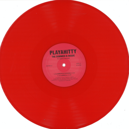 Playahitty - (PRESALE TBD) The Summer Is Magic (RED VINYL) | Mint (M) Mint (M)-