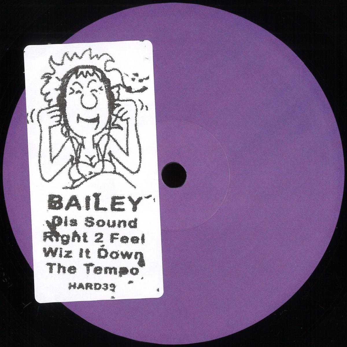 Bailey - HARD39 (VINYL 12" Hardline Sounds HARD39) | NEW-