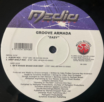Groove Armada - Easy | Near Mint (NM)-