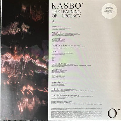 Kasbo - The Learning of Urgency (CLEAR) | Mint (M) Mint (M)-
