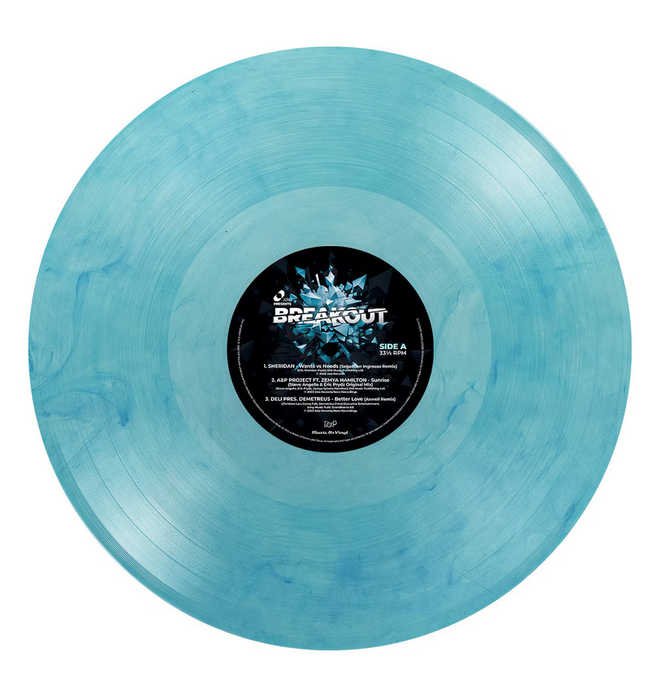 Various Artists - (PRESALE 7/31/26) JOIA Presents Breakout (MOV CRYSTAL CLEAR BLUE MARBLED VINYL) |-