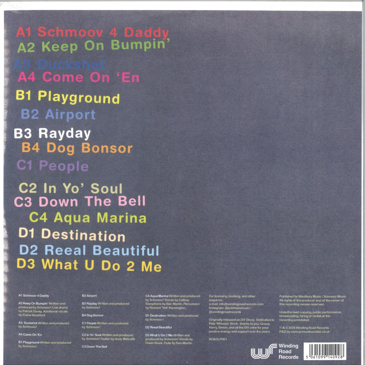 Schmoov! - While You Wait LP (2xPURPLE VINYL) | Mint (M) Mint (M)-