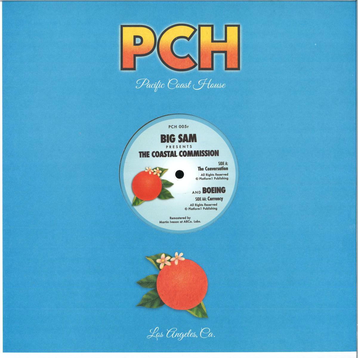 The Coastal Commission / Boing - The Conversation / Currency (ORANGE VINYL) | Mint (M) Mint (M)-