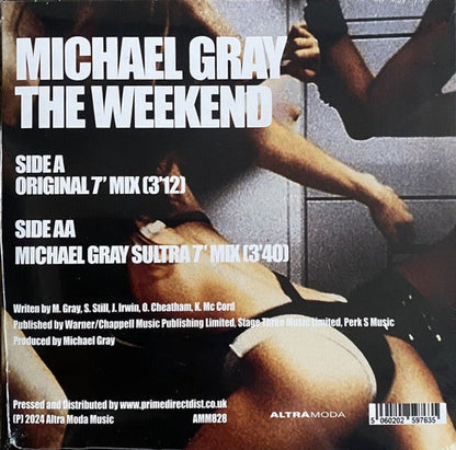 Michael Gray - The Weekend (7" RED VINYL) |-