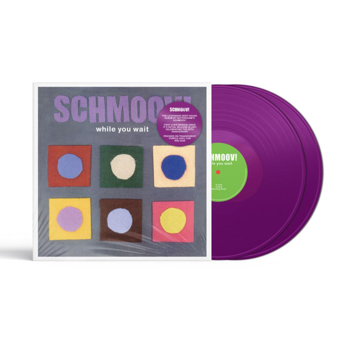 Schmoov! - While You Wait LP (2xPURPLE VINYL) | Mint (M) Mint (M)-