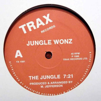 Jungle Wonz - The Jungle / Time Marches On | Mint (M) Mint (M)-