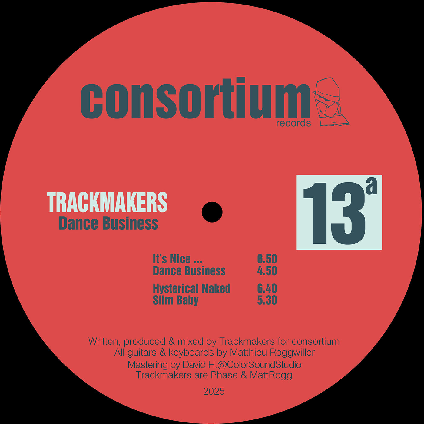 Trackmakers - Dance Business (VINYL 12") | Mint (M) Mint (M)-