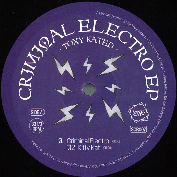 Criminal Electro EP (VINYL) | Mint (M) Mint (M)-