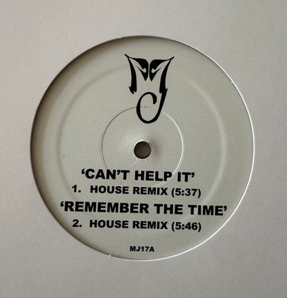 Can't Help It/Remember The Time/Butterflies House Remixes (VINYL) | Mint (M) Generic-