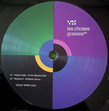 Various - (PRESALE 7/19/26) Les Choses Grasses EP (VINYL) |-