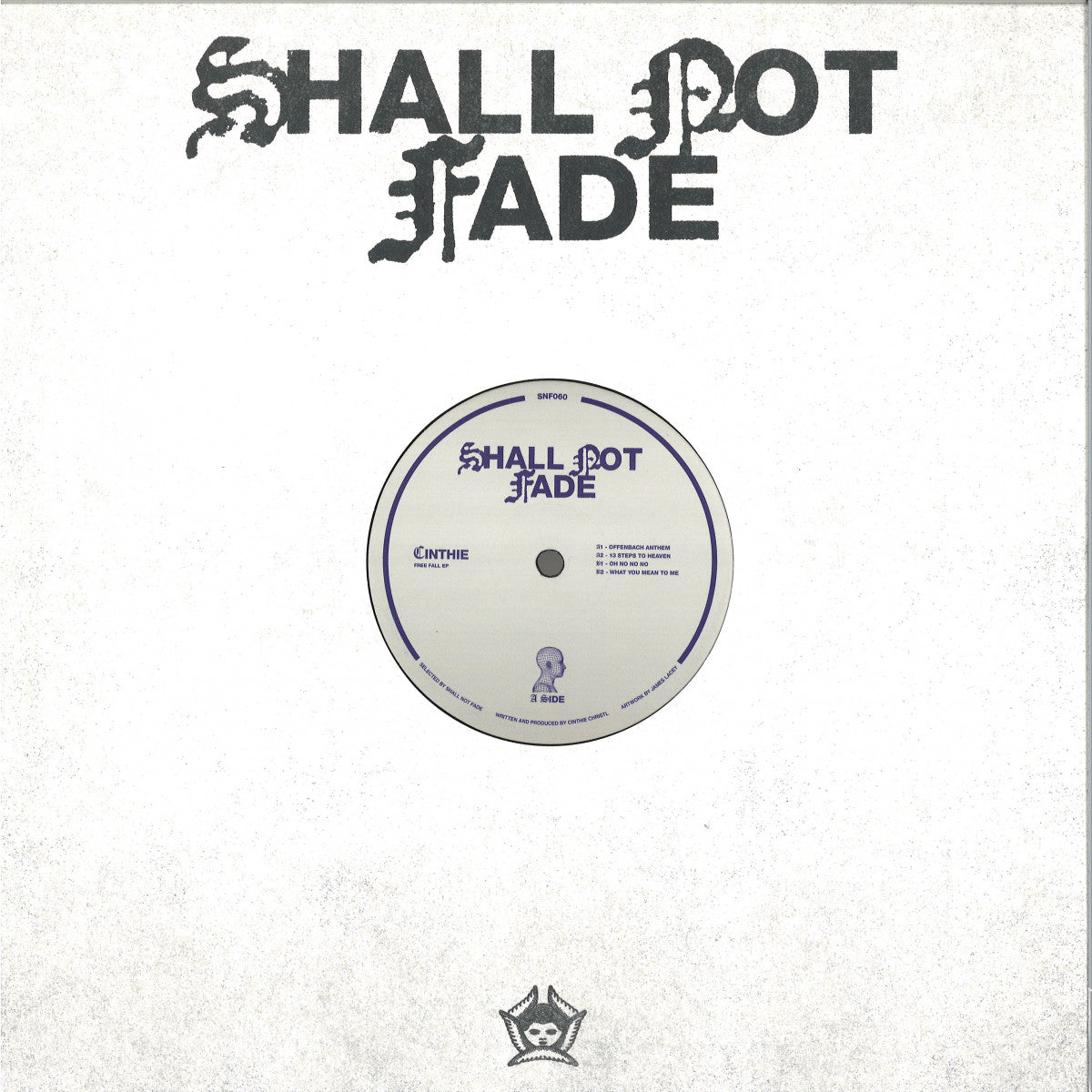 Cinthie - Free Fall EP (VINYL 12" Shall Not Fade SNF060) | NEW Mint (M) Mint (M)-