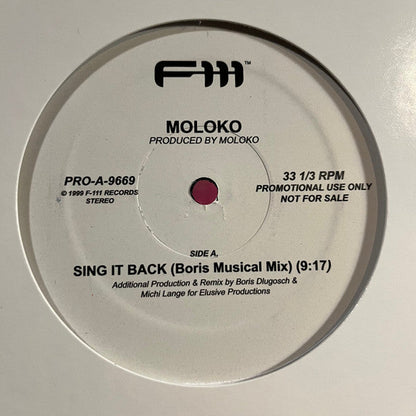 Moloko - Sing It Back (VINYL 12") | NEW Mint (M) Mint (M)-