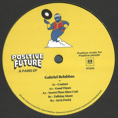 Gabriel Belabbas - (PRESALE 7/19/26) À Paris EP (VINYL) |-