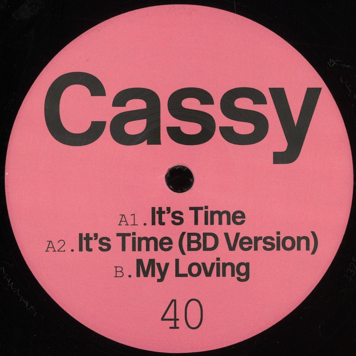 Cassy - It's Time (VINYL 12") | Mint (M) Mint (M)-