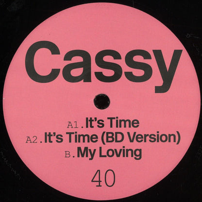 Cassy - It's Time (VINYL 12") | Mint (M) Mint (M)-