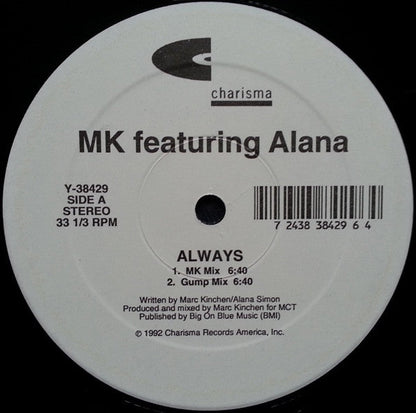 Always (VINYL) | Mint (M) Mint (M)-