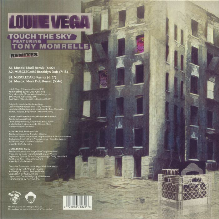 Louie Vega feat Tony Momrelle - (PRESALE) Touch The Sky (Remixes) (VINYL) | Mint (M) Mint (M)-