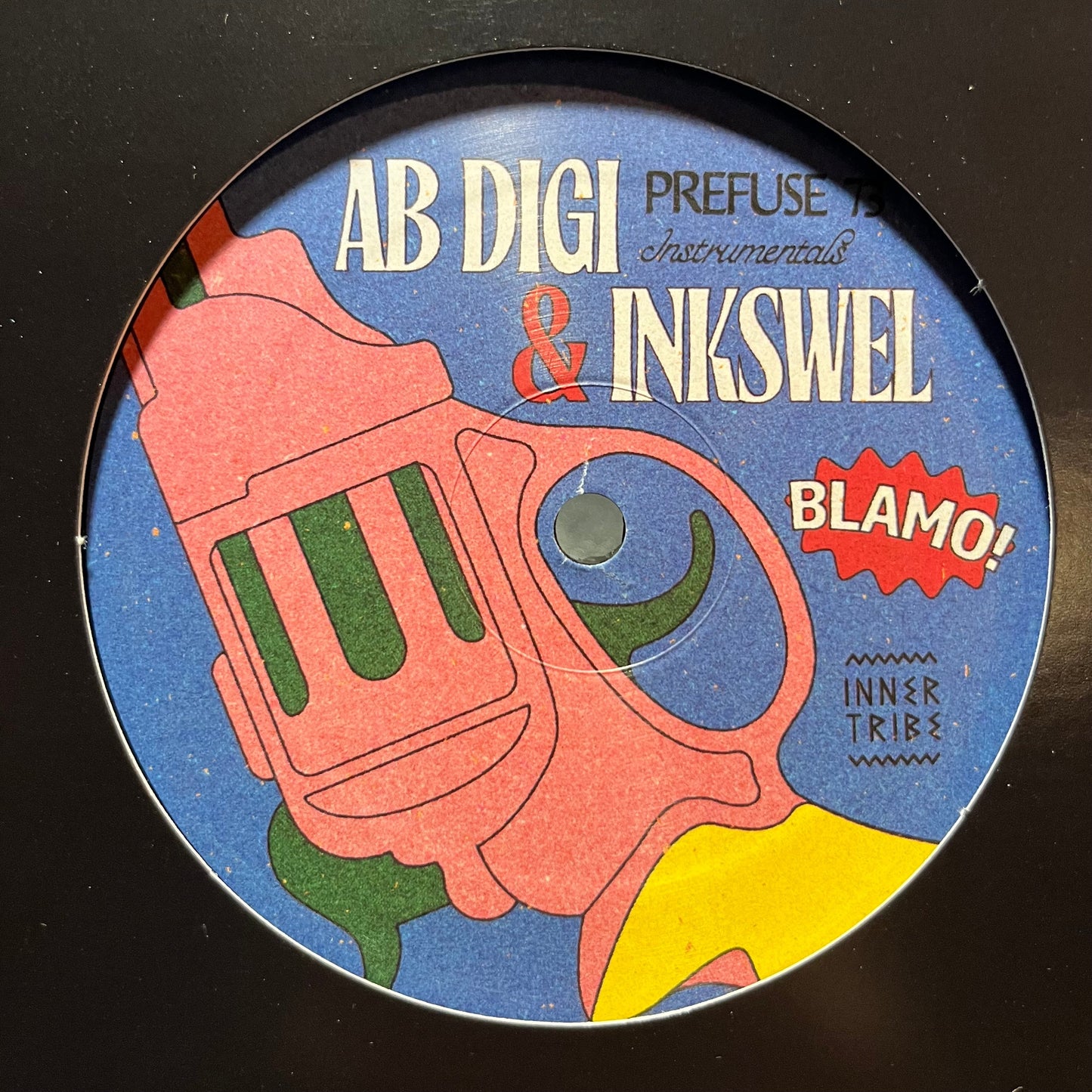 INKSWEL & AB DIGI - Blamo! (VINYL) *PREFUSE 73 REMIXES* |-