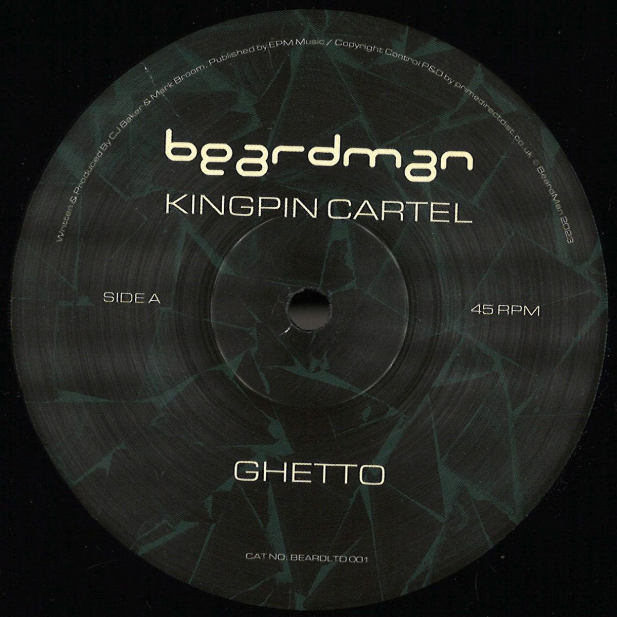Kingpin Cartel - Ghetto (VINYL 12" Beardman BEARDLTD001) | NEW-