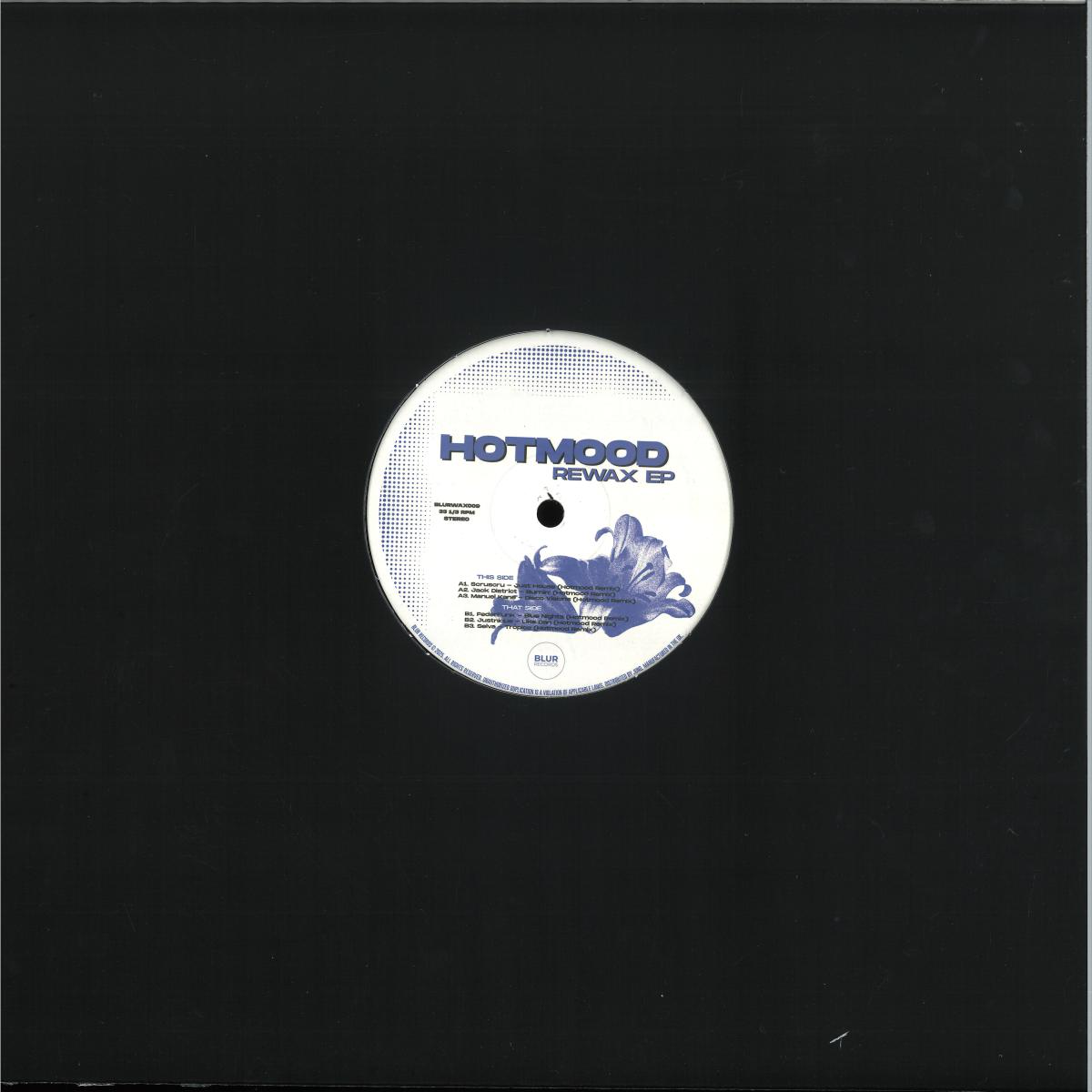Hotmood - ReWax EP (VINYL) | Mint (M) Mint (M)-