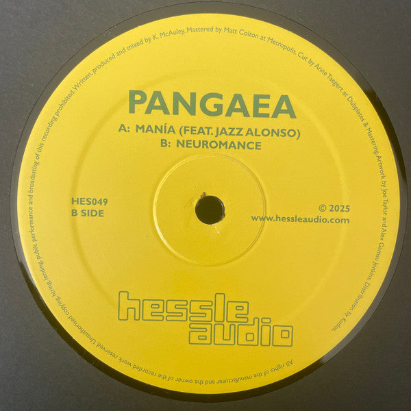 Pangaea - Manía (VINYL 12") | Mint (M) Mint (M)-