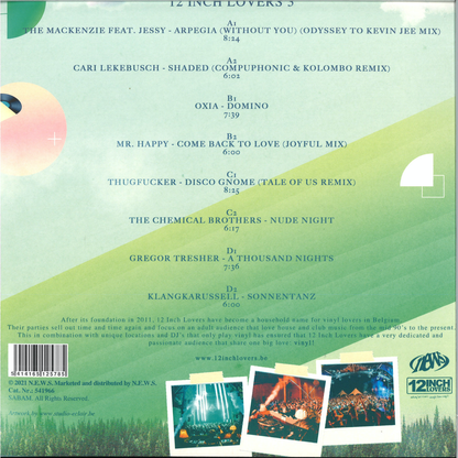 Various - 12 INCH LOVERS 3 (2xVINYL) | Mint (M) Mint (M)-