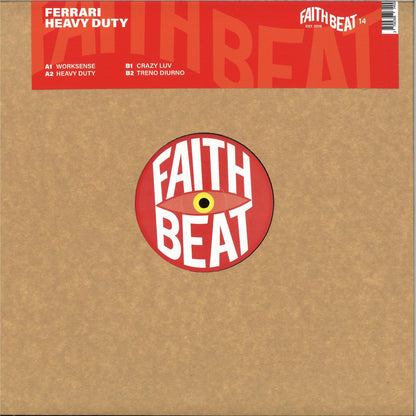 Ferrari - Heavy Duty (VINYL 12" Faith Beat FAITHBEAT-14) | NEW Mint (M) Mint (M)-